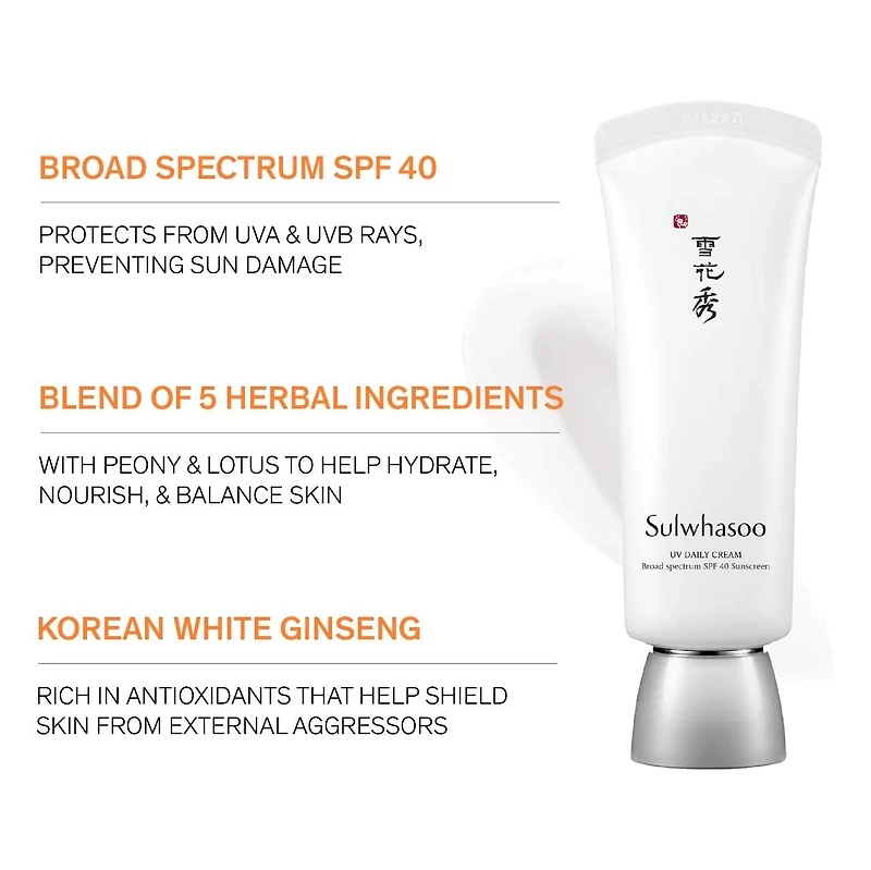 UV Daily Cream Broad Spectrum SPF 40 Sunscreen