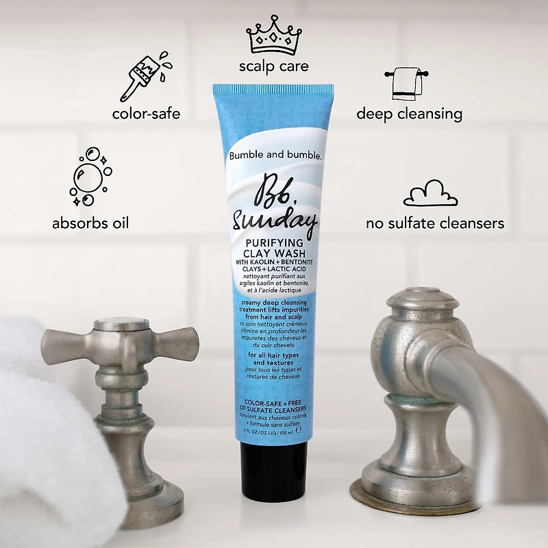 Shampoing purifiant à l’argile Sunday