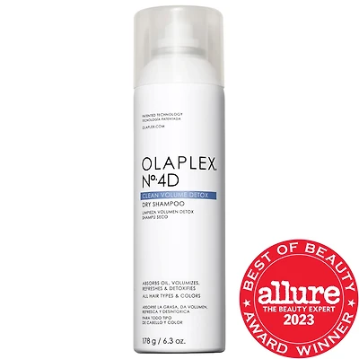 Olaplex No.4D Clean Volume Weightless Oil-Absorption Detox Dry Shampoo 6.3 oz / 250 mL