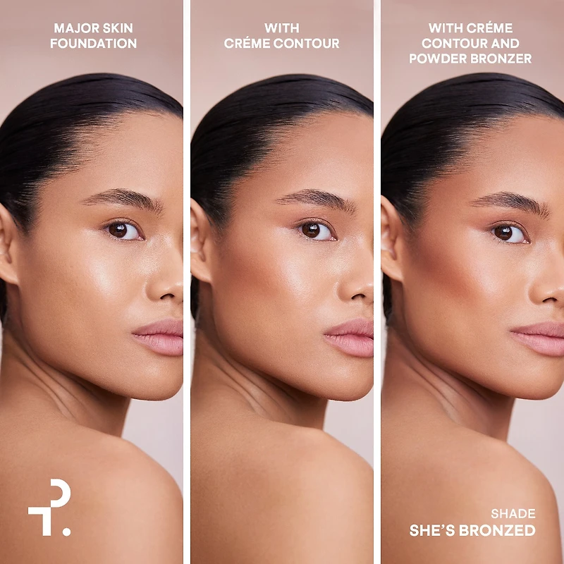 Duo crème effet contour et poudre bronzante sculptantes Major Sculpt