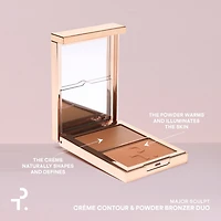 Duo crème effet contour et poudre bronzante sculptantes Major Sculpt