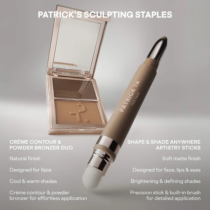 Major Sculpt Crème Contour & Powder Bronzer Duo