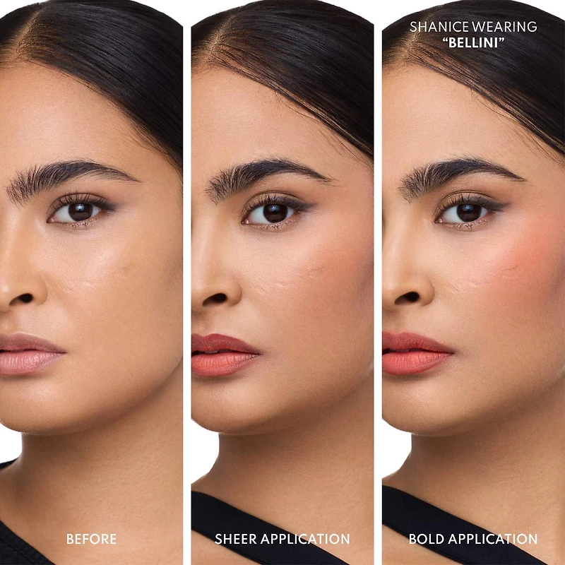 Baume estompant en poudre de Yummy Skin, couleur mate pour les joues
