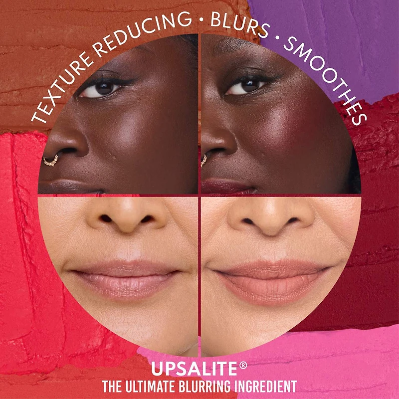 Baume estompant en poudre de Yummy Skin, couleur mate pour les joues