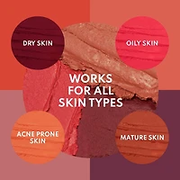 Baume estompant en poudre de Yummy Skin, couleur mate pour les joues