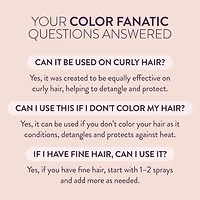 Color Fanatic Heat Protectant Leave-In Conditioner