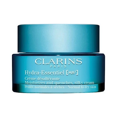 Clarins Hydra-Essentiel Silky Moisturizer with Double Dose Hyaluronic Acid 1.7 oz / 50 mL