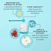 Crème de jour et de nuit ultra hydratante 24-7 Moisture Intense avec acide hyaluronique + Squalane