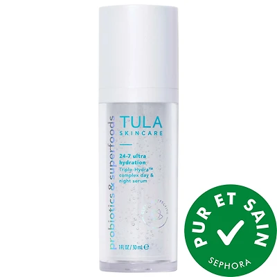 24-7 Ultra Hydration Triple-Hydra™ Complex Day & Night Serum with Hyaluronic Acid, Squalane & Collagen