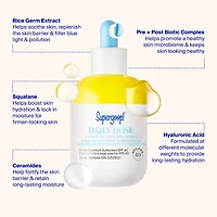 Voici l’huile pour le visage Daily Dose Hydra-Ceramide Boost + FPS 40.