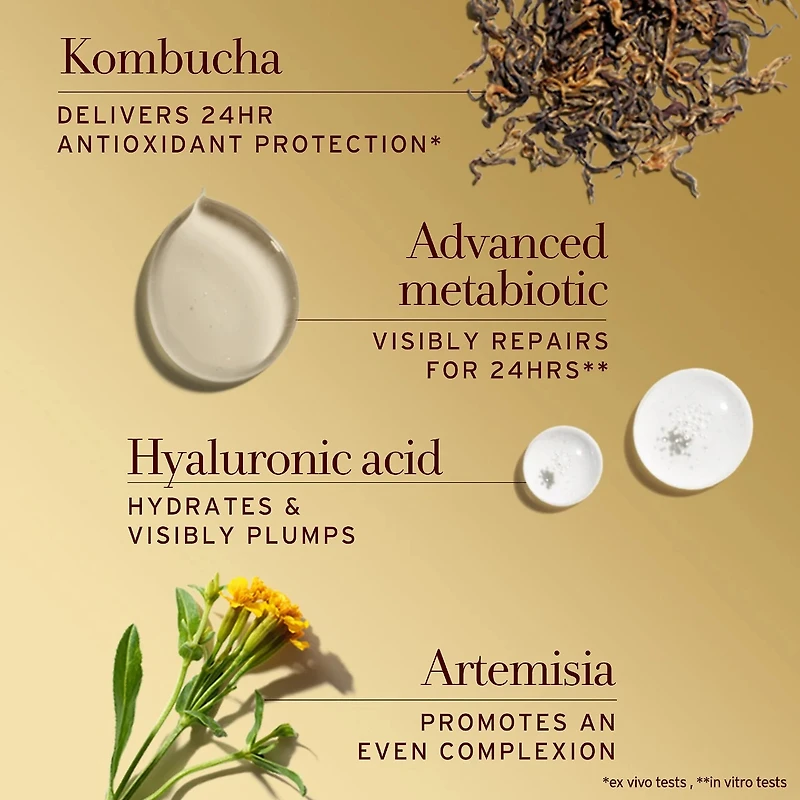 Soin essentiel visage antioxydant au kombucha