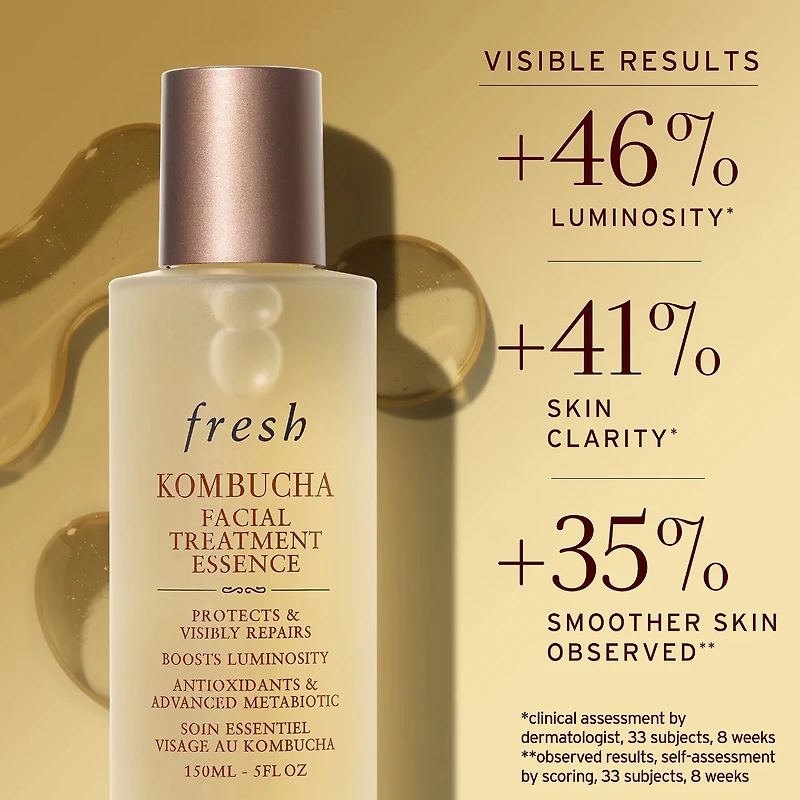 Soin essentiel visage antioxydant au kombucha