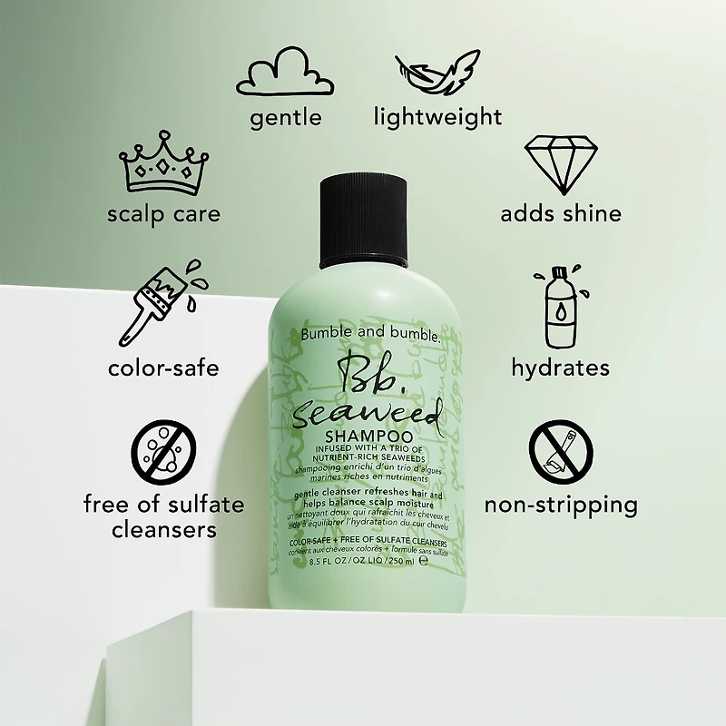 Shampoing nourrissant aux algues