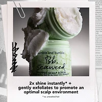 Exfoliant fouetté nourrissant pour le cuir chevelu aux algues