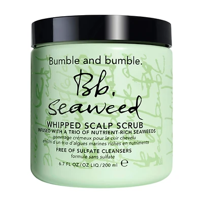 Exfoliant fouetté nourrissant pour le cuir chevelu aux algues