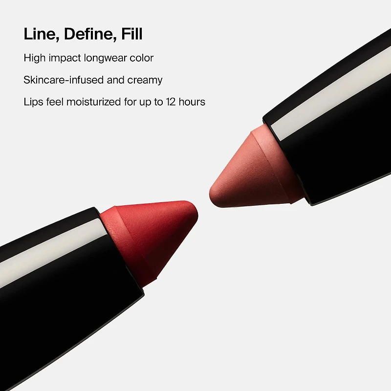 Le Monster Lip Crayon Vegan Lipstick and Liner