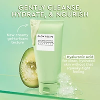 Nettoyant à l’avocat et aux céramides qui soutient la barrière d’hydratation de peau