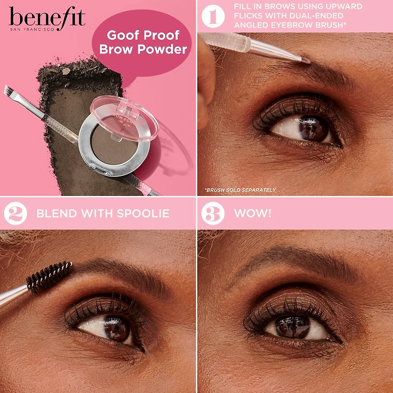 Poudre à sourcils hydrofuge Goof Proof