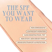 Isle Glow Face Sunscreen Moisturizer SPF 45 with Sea Moss and Niacinamide