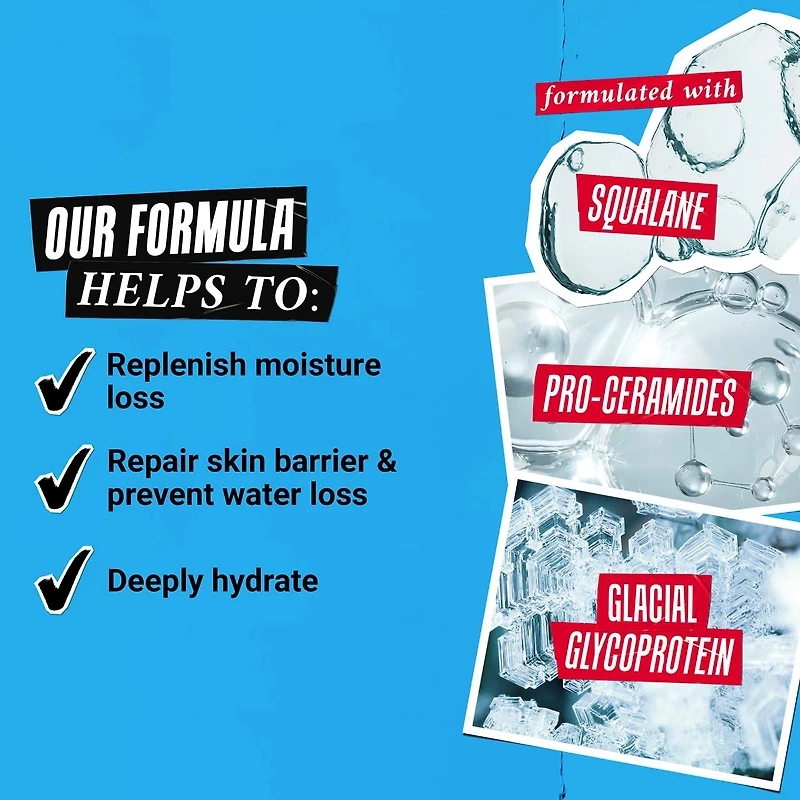 Crème hydratante avec squalane Ultra Facial rechargeable