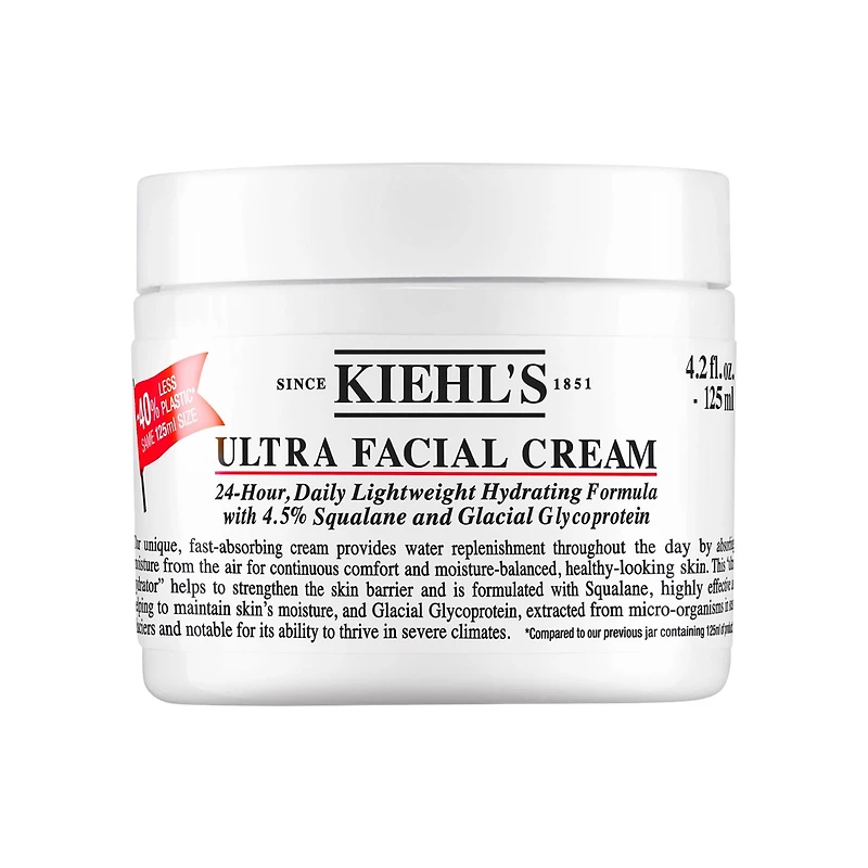 Crème hydratante avec squalane Ultra Facial rechargeable