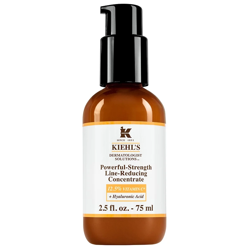 Kiehl's Since 1851 Powerful-Strength Vitamin C Serum for Glow & Fine Lines oz / mL