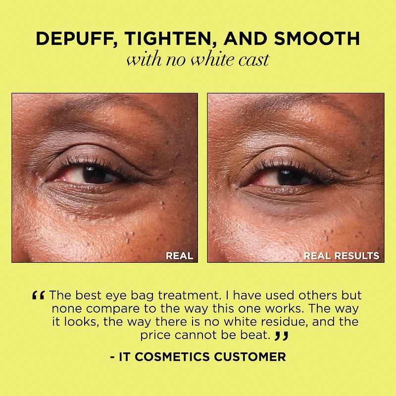 Soin de jour Bye Bye Under Eye Bags pour les poches, le gonflement et l’aspect flétri