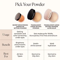 Ultra-Blur Talc-Free Longwearing Translucent Loose Setting Powder