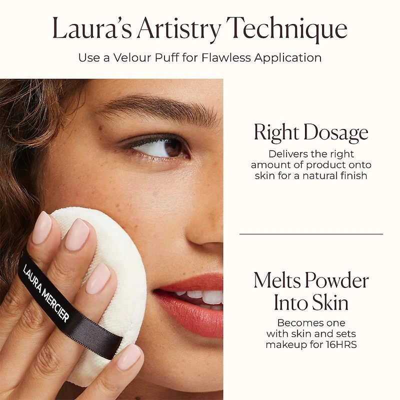 Poudre libre fixatrice translucide longue tenue sans talc Ultra-Blur