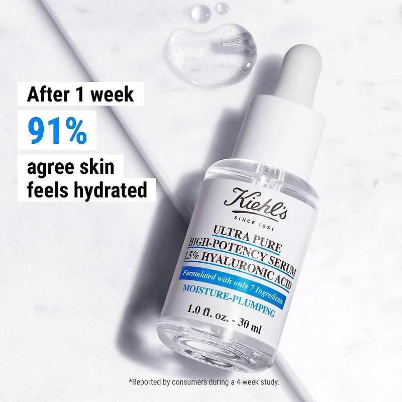 Sérum Ultra Pure avec 1,5 % d’acide hyaluronique