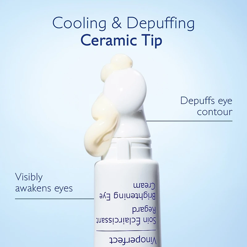 Crème contour des yeux illuminatrice anticernes Vinoperfect avec niacinamide