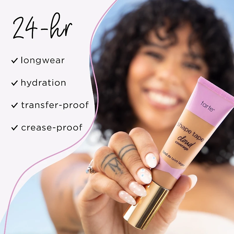 Fond de teint léger crème CC cloud coverage shape tape™