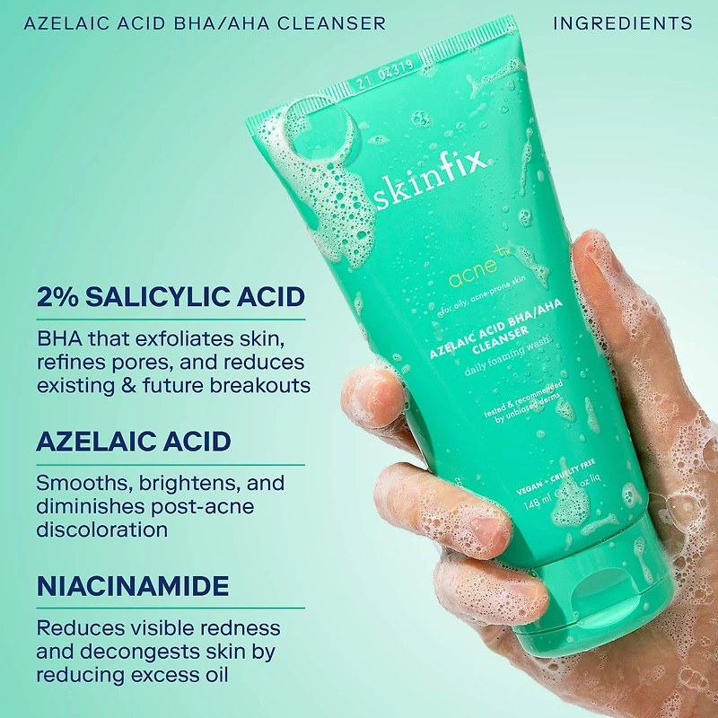 Azelaic Acid BHA/AHA Cleanser