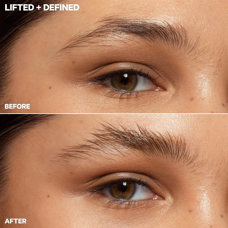 Gel à sourcils transparent effet laminé KUSH