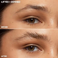 Gel à sourcils transparent effet laminé KUSH