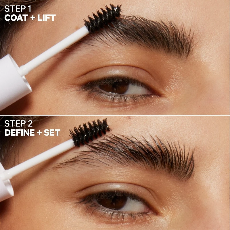 Gel à sourcils transparent effet laminé KUSH