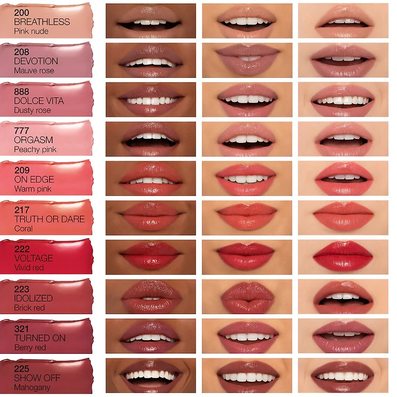 Rouge à lèvres brillant hydratant sensuel Afterglow