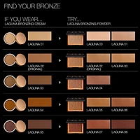 Poudre bronzante sans talc Laguna