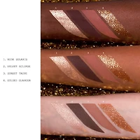 Palette de fards à paupières de prestige Divine Bronze : Venusian Sunrise