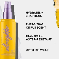 Vaporisateur fixateur hydratant à la vitamine C All Nighter