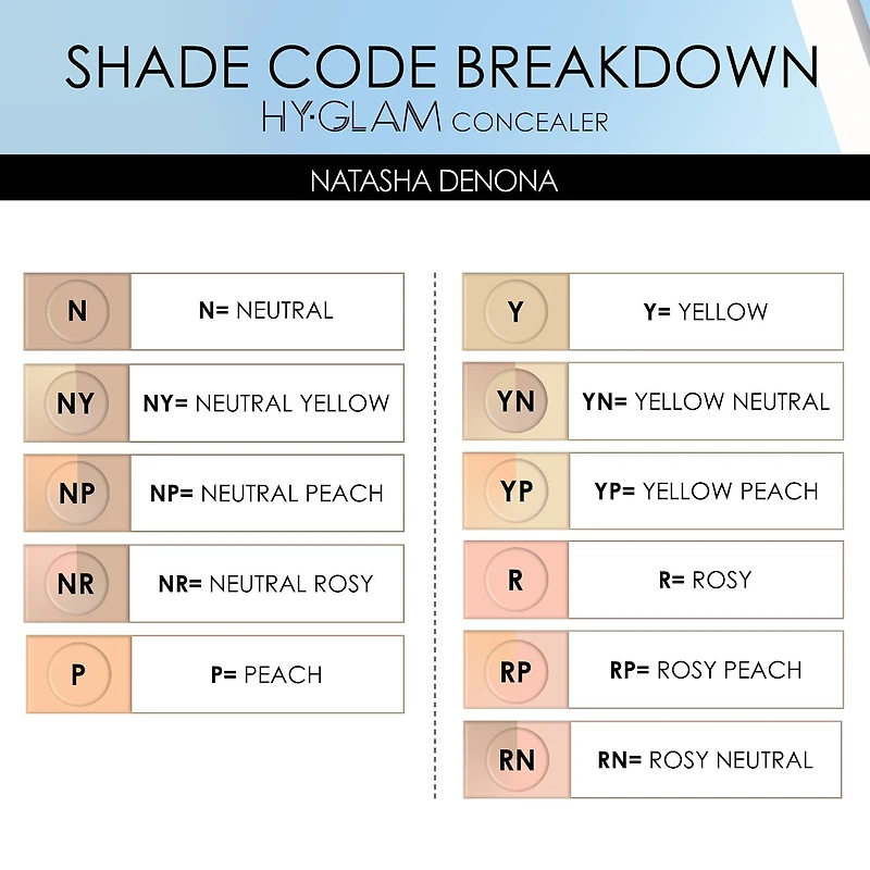 Hy-Glam Brightening & Hydrating Medium to Full Coverage Crease Proof Serum Concealer