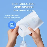 Cream Skin Milky Toner with Ceramides & Peptides for Nourishing Hydration