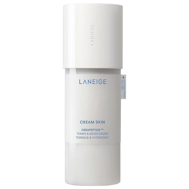 Crème tonifiante et hydratante rechargeable pour la peau avec céramides peptides
