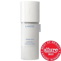 Cream Skin Refillable Toner & Moisturizer with Ceramides and Peptides