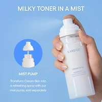 Mini Cream Skin Milky Toner with Ceramides and Peptides