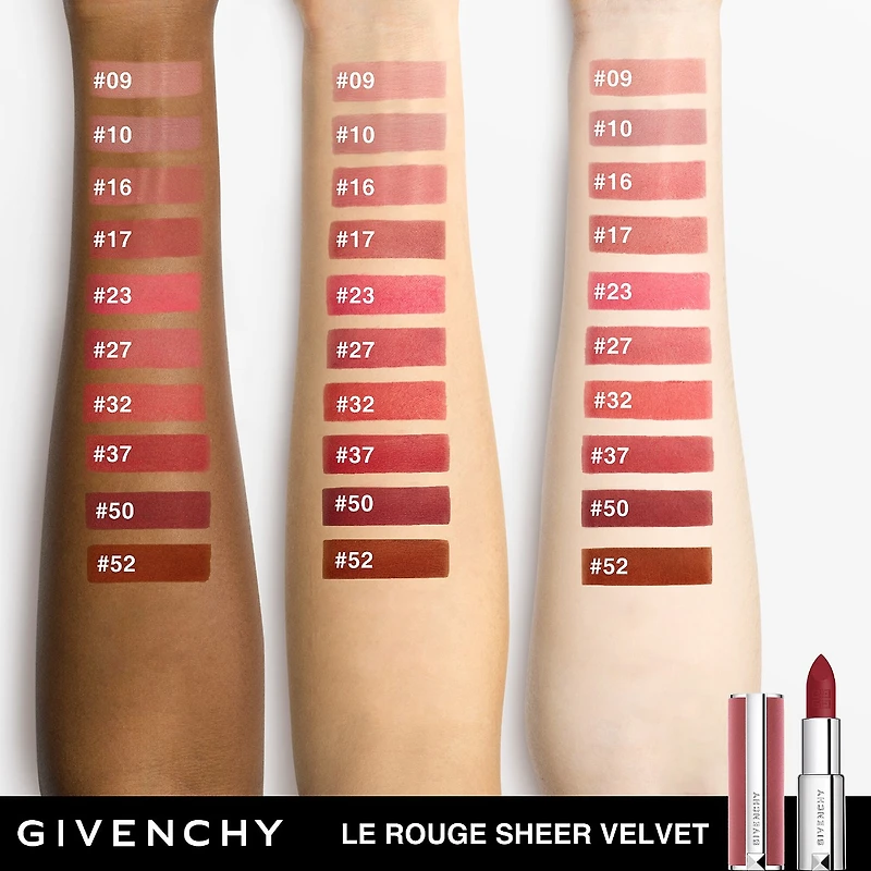Rouge à lèvres mat Le Sheer Velvet