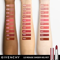Rouge à lèvres mat Le Sheer Velvet