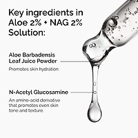 Aloe 2% + NAG 2% Solution for Post-Acne Marks