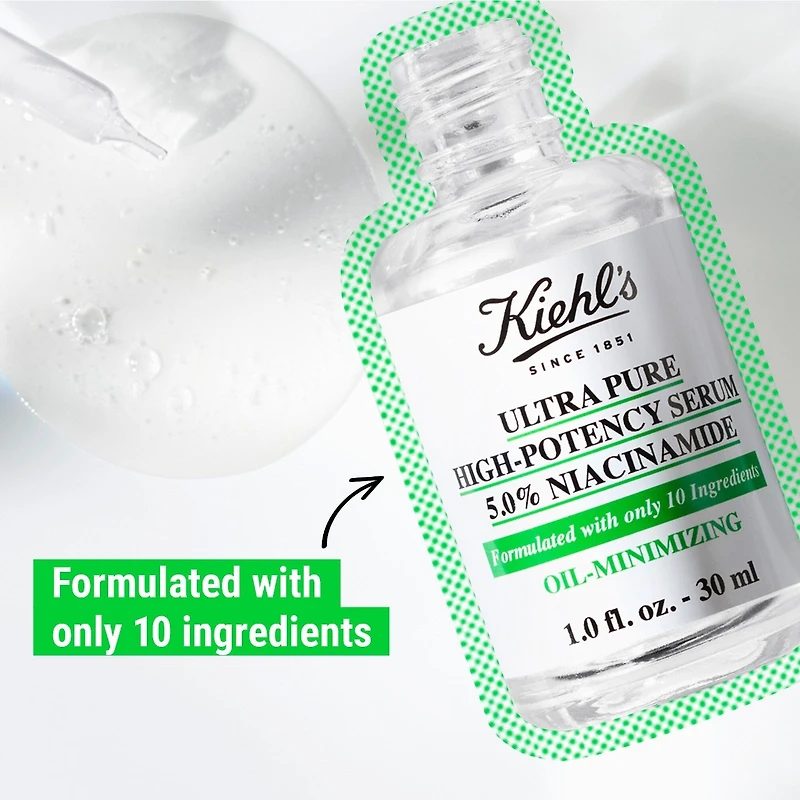 Sérum Ultra Pur High-Potency avec 5 % de niacinamide