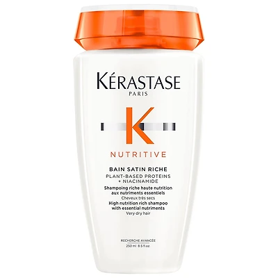 Shampoing hydratant pour cheveux secs moyens à épais Nutritive
